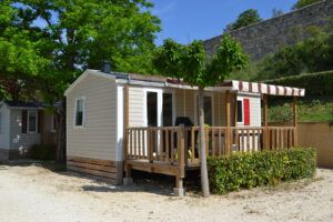 Camping de la Claysse - Stacaravan 4 personen