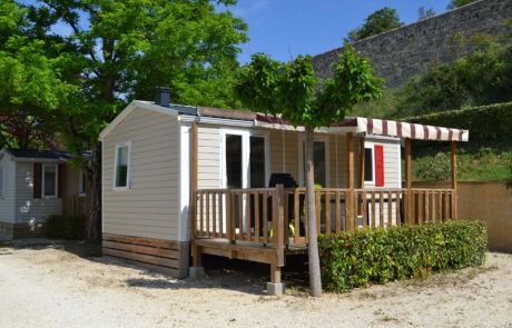 Camping de la Claysse - Stacaravan 4 personen